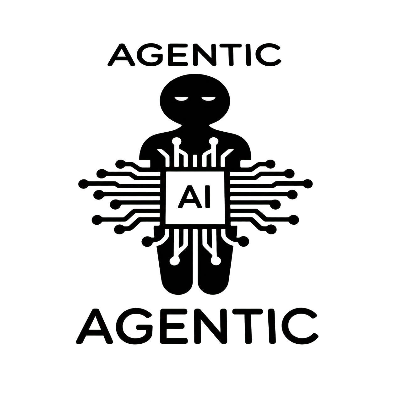 Agentic Agentic Enterprises AI circuit logo